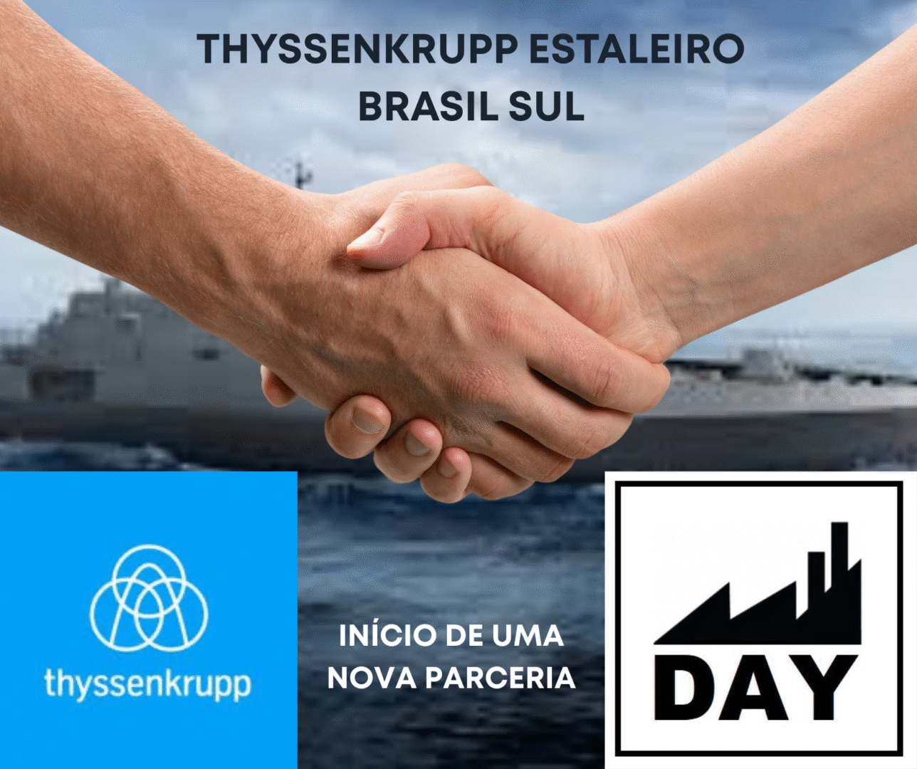 Post Quadrado Instagram Dia do Cliente Amarelo e Azul